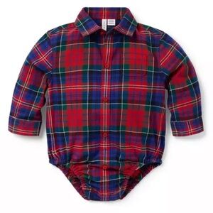 Janie and Jack Tartan Plaid Shirt